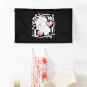 Snuffelen voor de liefde! Hond Spandoek (Insitu)