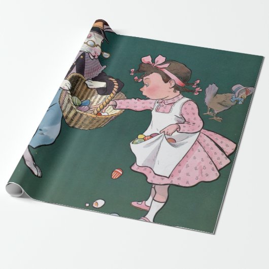  snuffelkoek paaseieren cadeaupapier (Uitgerold)