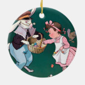 snuffelkoek paaseieren keramisch ornament (Achterkant)