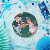 snuffelkoek paaseieren papieren bordje (Feest)