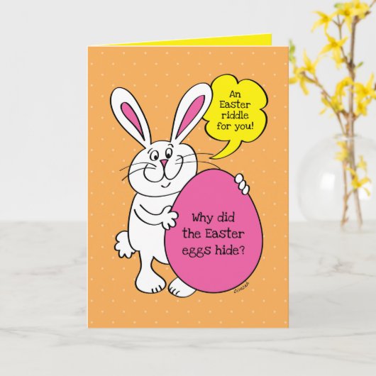 snuffelrooirooster voor kinderen kaart (Gele Bloem)