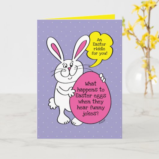 snuffelrooirooster voor kinderen kaart (Gele Bloem)