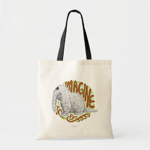 Snuffleupagus B&W-schets Tote Bag