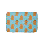 Snuffleupagus Blue Stars & Stippen Pattern Badmat (Voorkant)