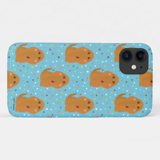 Snuffleupagus Blue Stars & Stippen Pattern Case-Mate iPhone Case (Achterkant (horizontaal))