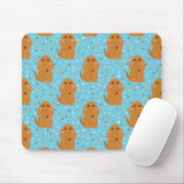 Snuffleupagus Blue Stars & Stippen Pattern Muismat (Met muis)