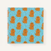 Snuffleupagus Blue Stars & Stippen Pattern Notitieboek (Voorkant)