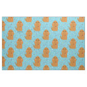 Snuffleupagus Blue Stars & Stippen Pattern Stof (Fat Quarter)