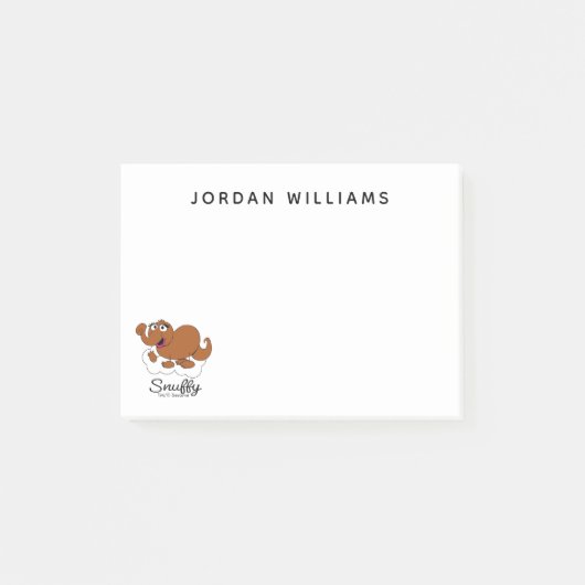 Snuffleupagus Doodley Graphic Post-it® Notes (Voorkant)