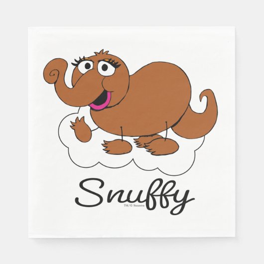 Snuffleupagus Doodley Graphic Servet (Voorkant)