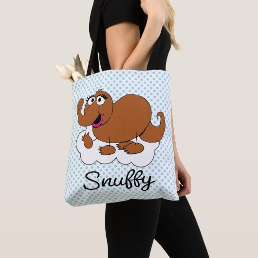 Snuffleupagus Doodley Graphic Tote Bag (Dichtbij)