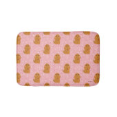 Snuffleupagus Pink Polka Dot Pattern Badmat (Voorkant)