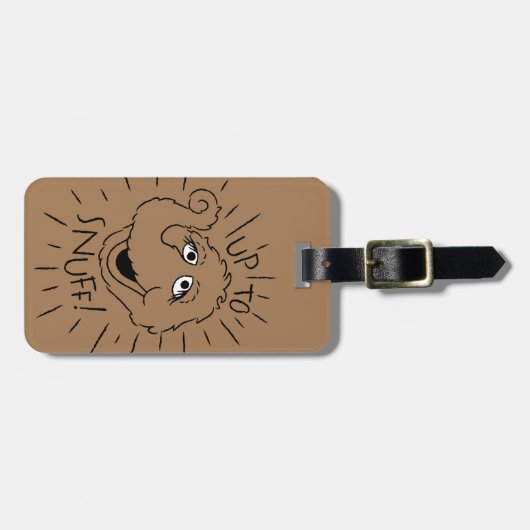 Snuffleupagus Schaats Logo - tot en met zonsopgang Bagagelabel (Voorkant horizontaal)