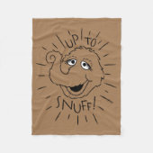 Snuffleupagus Schaats Logo - tot en met zonsopgang Fleece Deken (Voorkant)