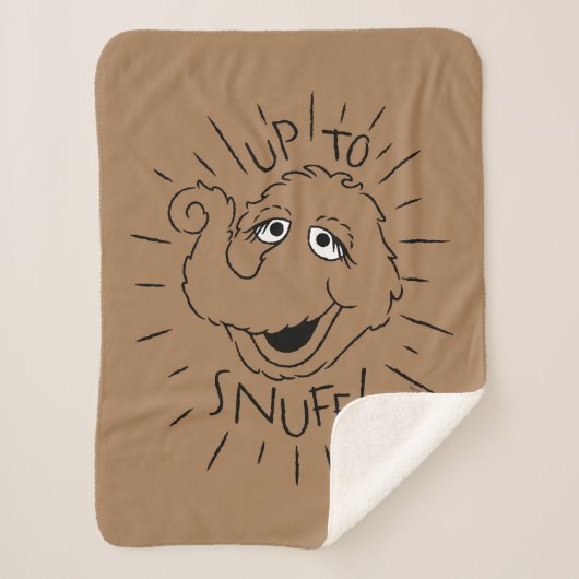Snuffleupagus Schaats Logo - tot en met zonsopgang Sherpa Deken (Voorkant)