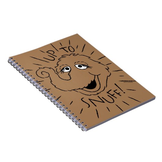 Snuffleupagus Skate Logo - Goed Genoeg Notitieboek (Rechterzijde)