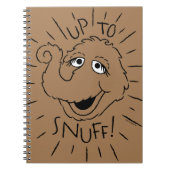 Snuffleupagus Skate Logo - Goed Genoeg Notitieboek (Voorkant)