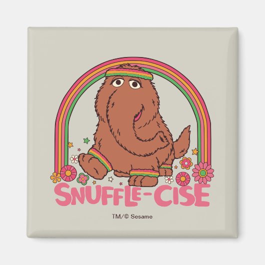 Snuffleupagus | Snuffle-Cise Magneet (Voorkant)