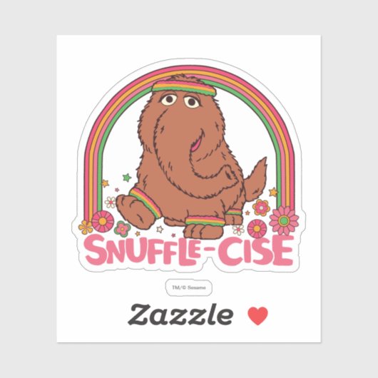 Snuffleupagus | Snuffle-Cise Sticker (Vel)