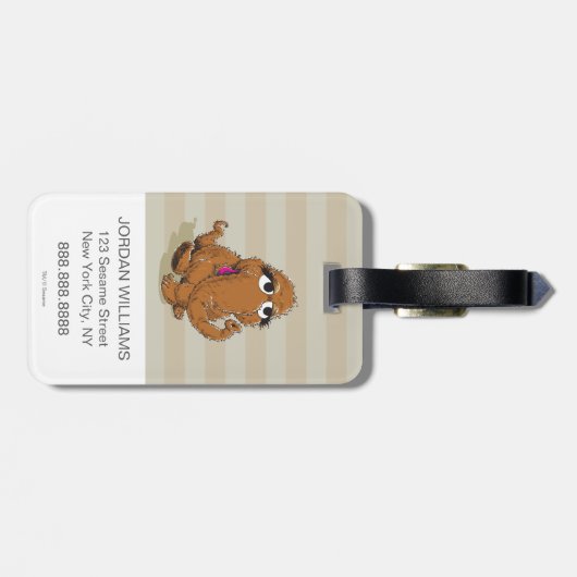  Snuffy Bagagelabel (Achterkant horizontaal)