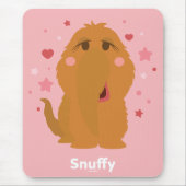 Snuffy Hearts & Stars Grafisch Muismat (Voorkant)