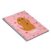 Snuffy Hearts & Stars Grafisch Notitieboek (Rechterzijde)