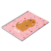 Snuffy Hearts & Stars Grafisch Notitieboek (Linkerzijde)