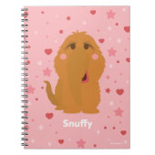 Snuffy Hearts & Stars Grafisch Notitieboek (Voorkant)
