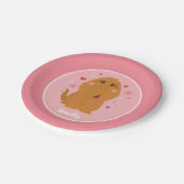 Snuffy Hearts & Stars Grafisch Papieren Bordje (Gekanteld)