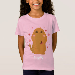 Snuffy Hearts & Stars Grafisch T-shirt
