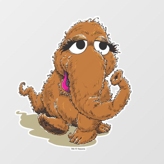  Snuffy Raamsticker (Vel)