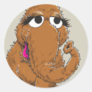 Snuffy Ronde Sticker