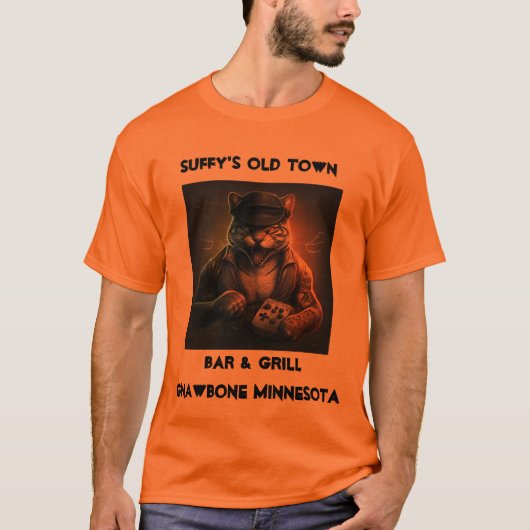 Snuffy's Old Town Bar&Grill Gnawbone Mn T-shirt (Voorkant)