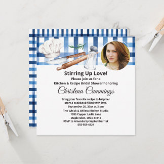 Snufje Liefde Keuken Foto Bruidsdouche Kaart