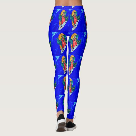 snufjes blauw leggings (Achterkant)