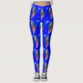 snufjes blauw leggings (Voorkant)