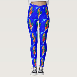 snufjes blauw leggings