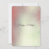 snufjes gouden kerstfeestdag kaart (Achterkant)