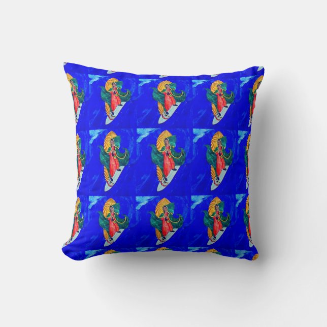 snufjes op blauwe kussen (Voorkant)
