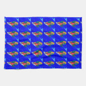 snufjes op grote handdoek (Horizontaal)