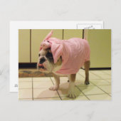 snufkostuum briefkaart (Voorkant / Achterkant)