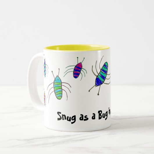 Snug als een insect in een Mok (Voorkant links)