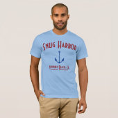 SNUG HARBOR CLASSIC BEACH BAR NEWPORT BEACH T-SHIRT (Voorkant volledig)