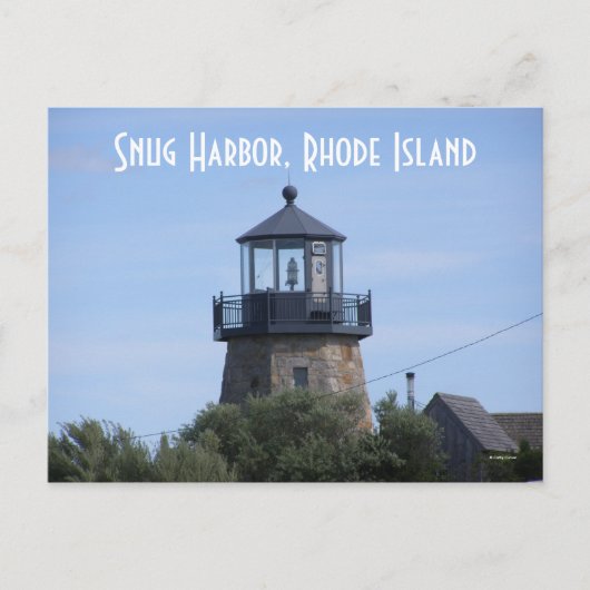 Snug Harbour, Rhode Island Briefkaart (Voorkant)