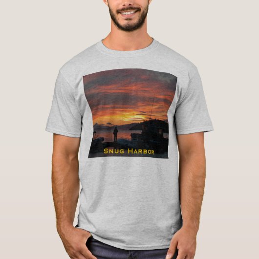 Snug Harbour T-shirt (Voorkant)