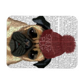 Snug Pug Magneet (Horizontaal)