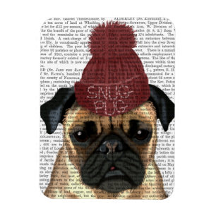 Snug Pug Magneet