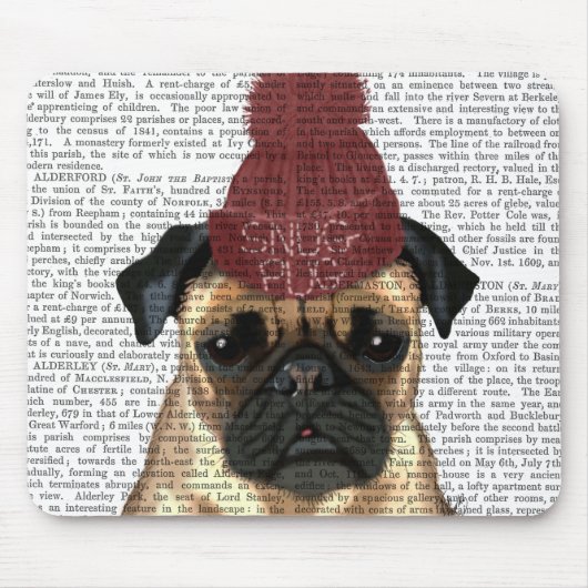 Snug Pug Muismat (Voorkant)