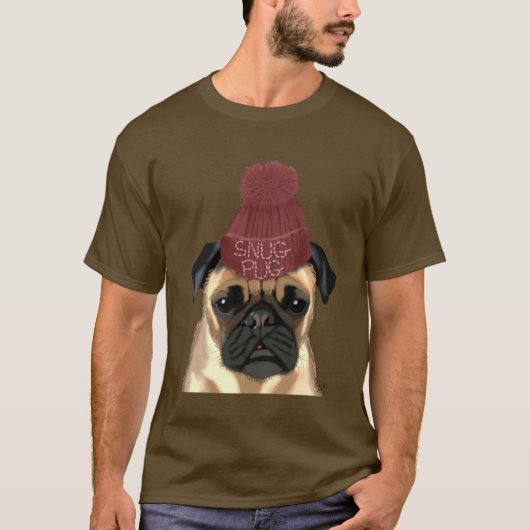Snug Pug T-shirt (Voorkant)