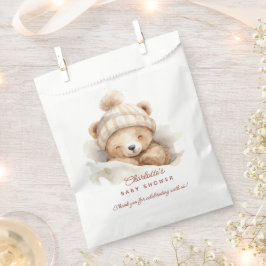 Snuggle Beer Baby shower Favor Bag Bedankzakje